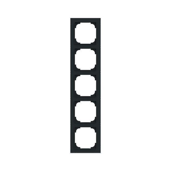 Busch-Jaeger Rahmen 5-fach mit Dekorring Busch-art linear 2CKA001754A4928 1725-456M