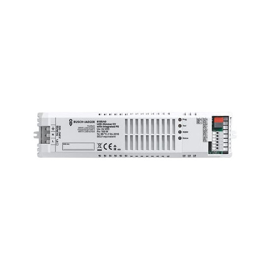 Busch-Jaeger LED-Dimmer Konstantspannung mit integriertem Netzteil. 1-4-fach 2CKA006151A0255 6155/40