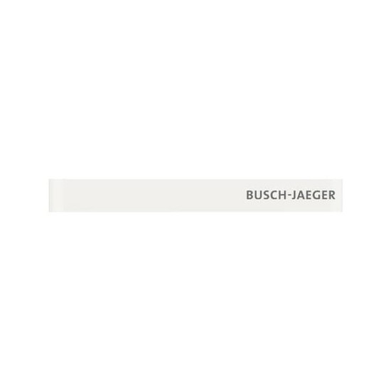 Busch-Jaeger Standardabschlussleiste unten mit Schriftzug Busch-priOn 2CKA006310A0179 6349-811-101