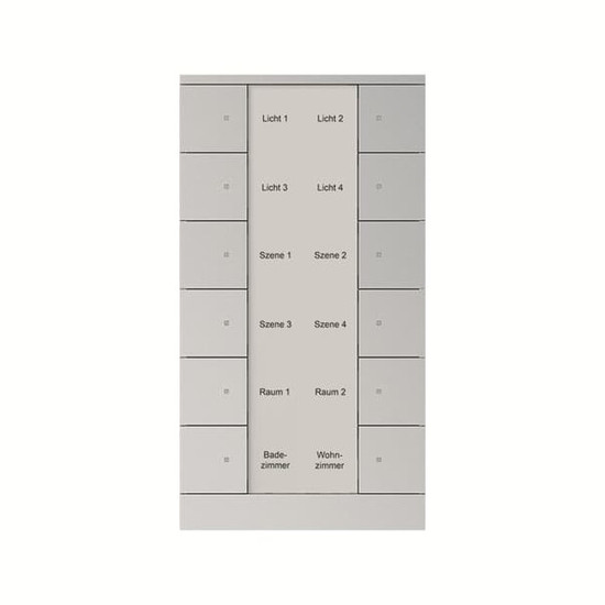 Busch-Jaeger Bedienelement 12-fach Busch-Tenton 2CKA006330A0077 SB/U12.0.11-83