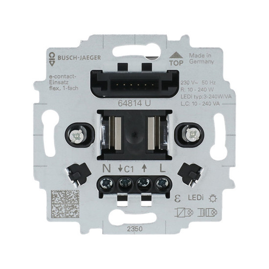 Busch-Jaeger e-contact-Einsatz flex 230V 230VAC 2CKA006800A3047 64814 U