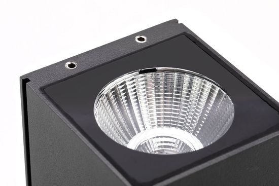 CMD LED Wandaußenleuchte 2x7W Warmweiss IP65 Anthrazit CMD-9039