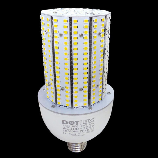 Dotlux 1666-145360 LED-Strassenlampe RETROFITprotect E27 28W 4500K