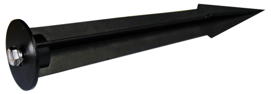 Dotlux 3191 Erdspieß für Baustrahler 10&20W 165mm hoch