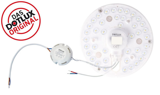 Dotlux 3487 LED Wechselmodul QUICK-FIXplus 16+4 W warmweiß 3000K (mit 4W Notlichtmodul mit separatem Anschluss)