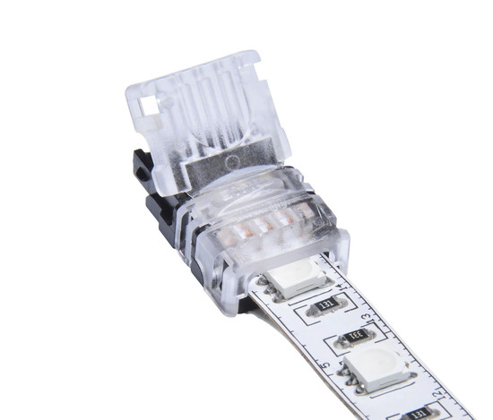 Dotlux 3805 Klemmverbinder Streifen zu Kabel 4-polig für LED-Streifen 10mm RGB IP20 (Set 5 St.)