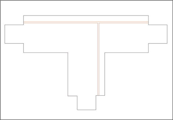 Dotlux 3899-SR2 3 Phasen-T-Verbinder, rechts 2, schwarz