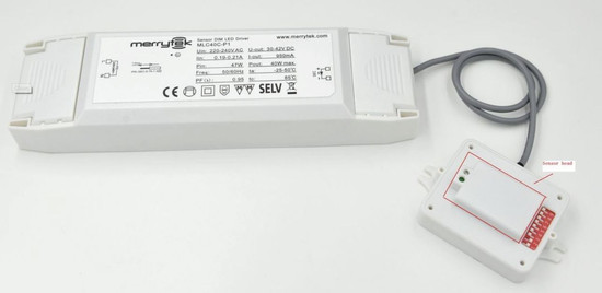 Dotlux 4336 LED Netzteil CC 750mA 40W 30-50V inkl. Bewegungs- und Tageslichtsensor