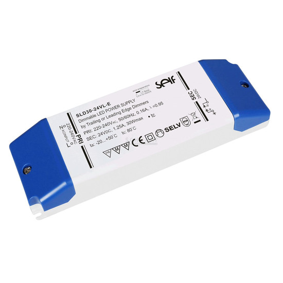 Dotlux 4521-24 LED-Netzteil CV 24V DC 0-30W 0-1,25A dimmbar Phasenan/abschnitt IP20