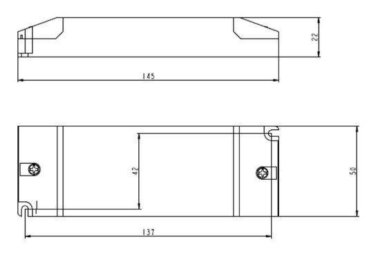 Dotlux 4521-24 LED-Netzteil CV 24V DC 0-30W 0-1,25A dimmbar Phasenan/abschnitt IP20