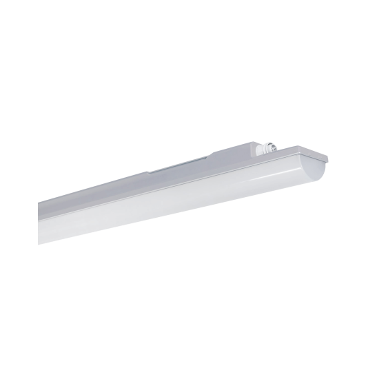 Dotlux 4783-140120 LED-Feuchtraumleuchte HIGHFORCEabs IP66/IP69 1455mm 24W 4000K IK06 2x5-polig durchverdrahtet DALI inklusive Endkappe