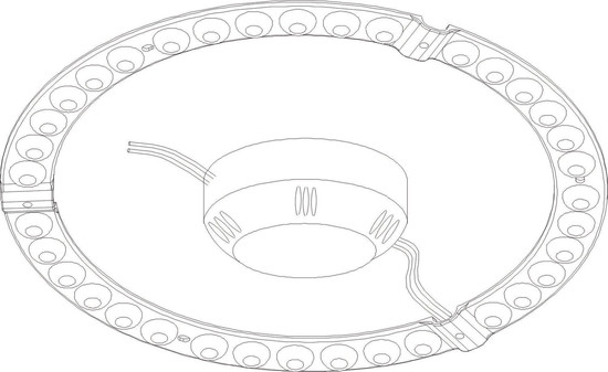 Dotlux 4857-030170 LED Wechselmodul QUICK-FIXadapt 18W 3000K