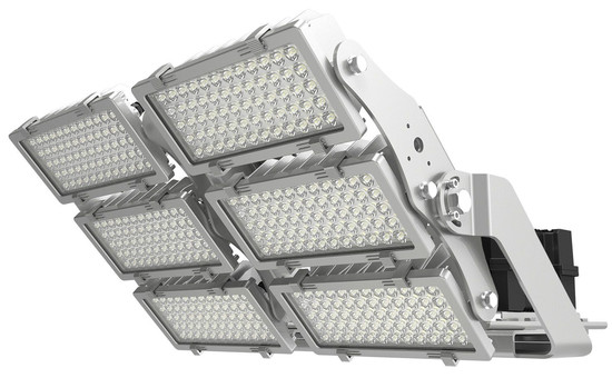 Dotlux 4873-140015 LED-Fluter HLFplus 1200W 4000K 1-10V dimmbar 15° Abstrahlwinkel