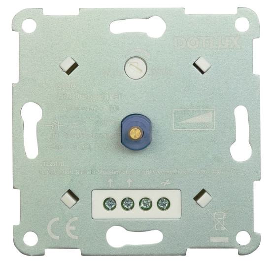 Dotlux 5180 LED-Drehdimmer 5-100W dimmbar Phasenabschnitt