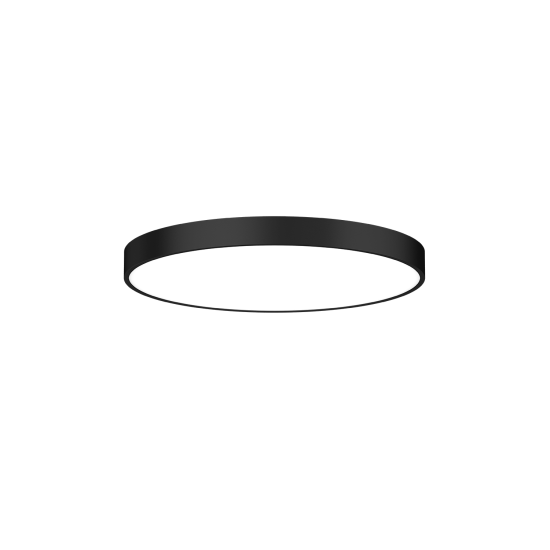 Dotlux 5201-199090 LED-Leuchte DISCugr Ø600mm 60W COLORselect und POWERselect schwarz