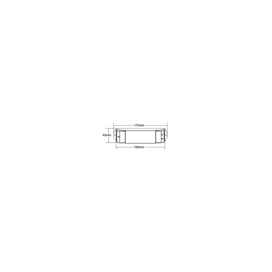 Dotlux 5271-1 LED-Verstärker max. 360W für einfarbige LED-Streifen 1 Kanal 1x15 A (12-24V)