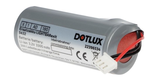 Dotlux 5432 Ersatzakku für LED-Balkenleuchte LIGHTBARexit