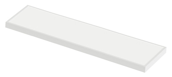 Dotlux 5796-099090 LED-Aufbauleuchte PANELbig-ugr 295x1495mm 38W COLORselect mit 4poligem Stecker für HCL inkl. Netzteil