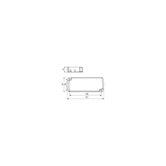 Dotlux 6355-12 LED-Netzteil CV 12V/DC 20W 0-1,67A SELV IP20