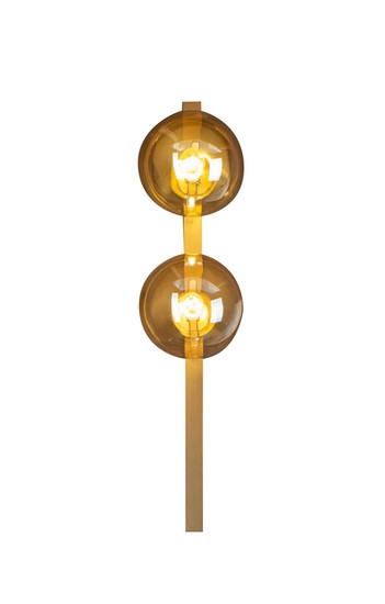 LUCE Design Pluto Wandleuchte 2fach E14 gold