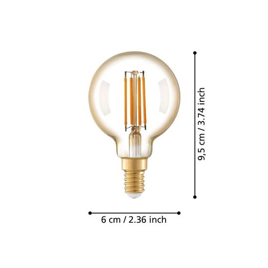 Eglo 110061 LED E14 Leuchtmittel 1x4W Ø60mm warmweiss