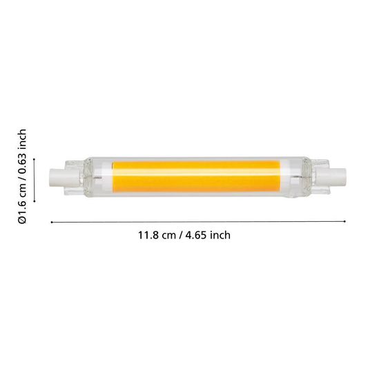 Eglo 110229 LED R7S Leuchtmittel 1x9W Ø16mm warmweiss