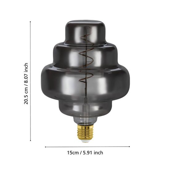 Eglo 110247 LED E27 Leuchtmittel 1x4W Ø150mm warmweiss dimmbar