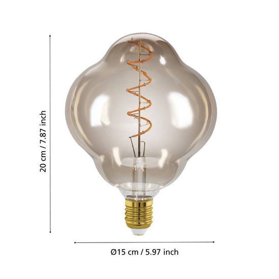 Eglo 110252 LED E27 Leuchtmittel 1x4W Ø150mm warmweiss dimmbar