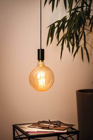 EGLO Vintage Spezial E27 LED große Globe Lampe G200 8W 2100K extra-warmweiss dimmbar