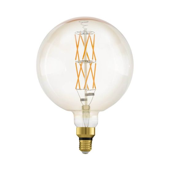 EGLO Vintage Spezial E27 LED große Globe Lampe G200 8W 2100K extra-warmweiss dimmbar