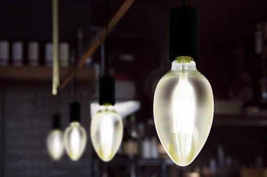 EGLO Vintage Spezial E27 LED Lampe B80 4W 3000K warmweiss dimmbar