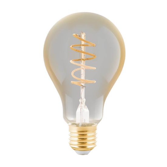 EGLO Vintage Spezial E27 LED Lampe 4W 2200K extra-warmweiss bernstein amber dimmbar