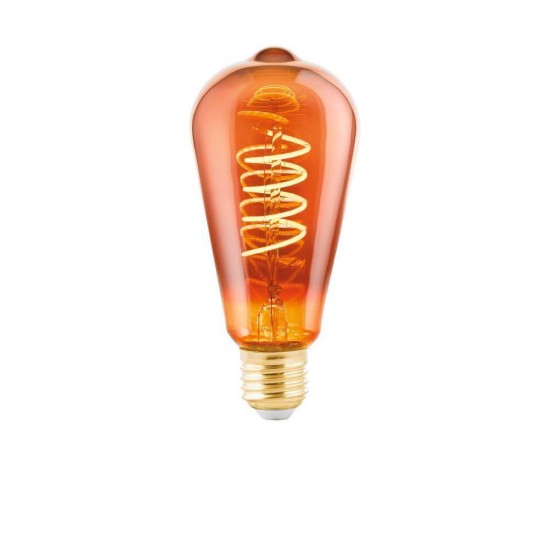 EGLO Vintage Spezial E27 LED Lampe ST64 4W 2000K extra-warmweiss dimmbar