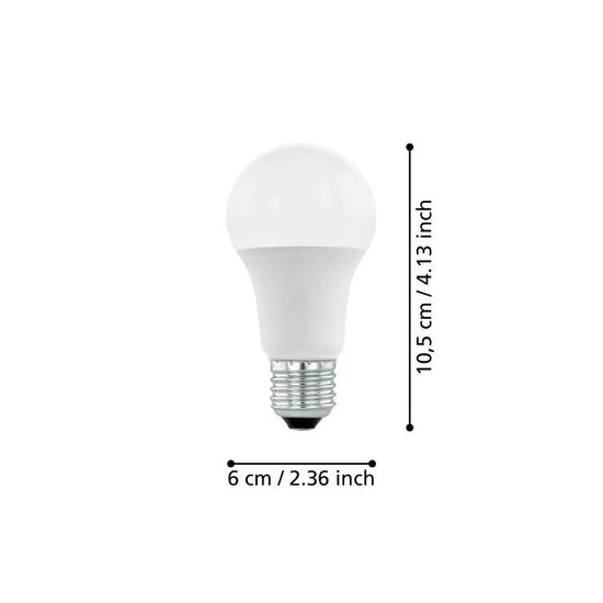 Eglo 11932 LED E27 Leuchtmittel 1x5,9W Ø60mm warmweiss