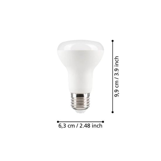 Eglo 12272 LED E27 Leuchtmittel 1x4,4W Ø63mm warmweiss