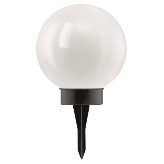 Eglo LED Aussenleuchte Kugel Ø20cm weiss Solarbetrieb mit Schalter