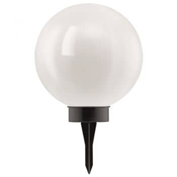 Eglo LED Aussenleuchte Kugel Ø25cm weiss Solarbetrieb mit Schalter