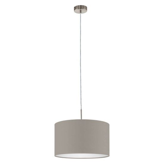 Eglo 31572 PASTERI E27 Hängeleuchte Ø380mm Taupe