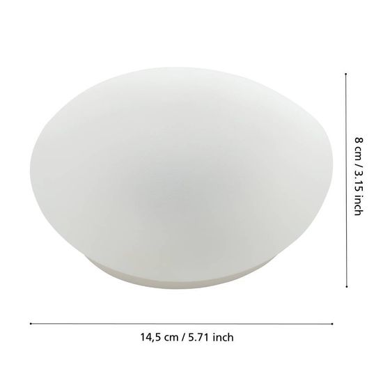 Eglo 48849 Z_SOLAR LED Tischleuchte 1x0,06W 140x120mm Weiss Satiniert