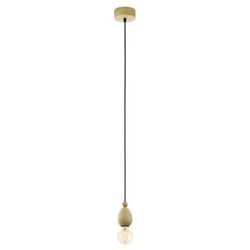 Eglo 49376 Avoltri Hängeleuchte E27 Holz Eiche