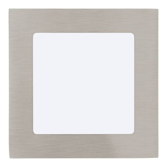 Eglo 64611 FUEVA 1 PRO LED Leuchtspot 5,5W 120x120mm Nickel-Matt Weiss Neutralweiss