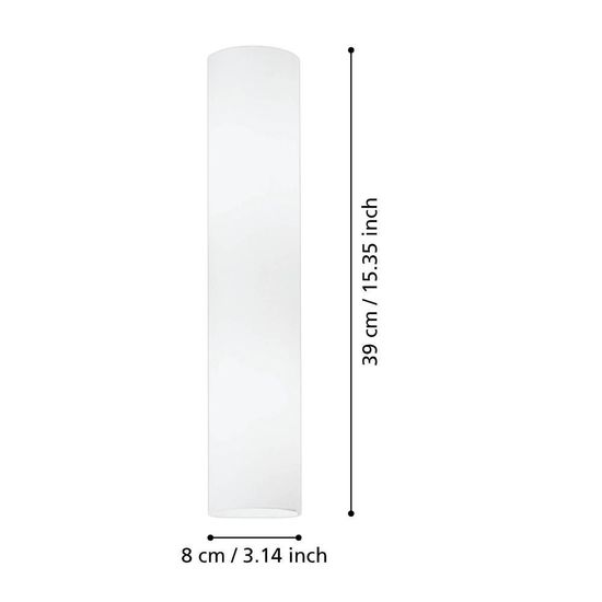 Eglo 83406 ZOLA E14 2-fach Wandleuchte 390x80mm