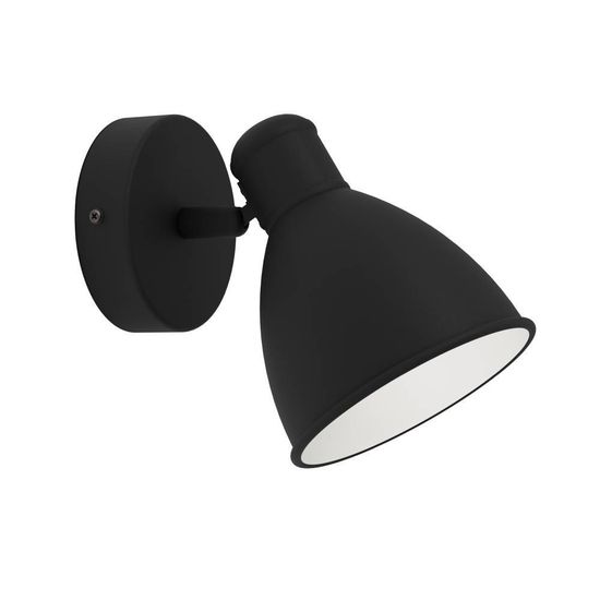 Eglo 900428 SAN PERI 1 LED GU10 Außen-Wandleuchte 1x3W Schwarz Weiss IP44