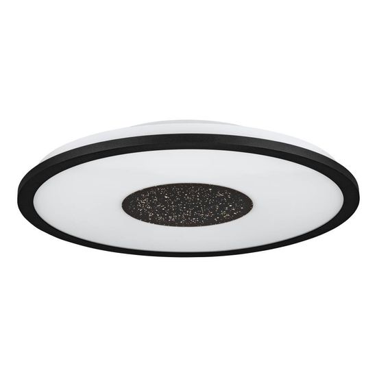 Eglo 900558 MARMORATA LED Deckenleuchte 18W, 9W Ø450mm Schwarz Weiss warmweiss