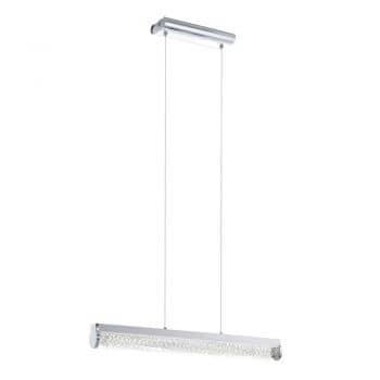 Eglo LED Hängeleuchte Trevelo 24W 1680Lm glas-alu