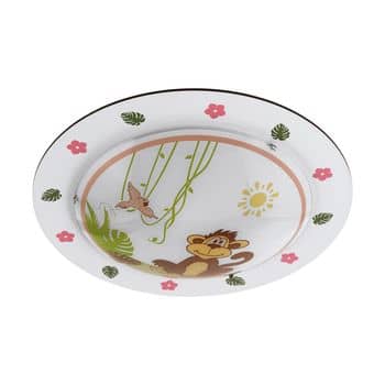 Eglo 96948 Louie Wand-/Deckenleuchte E27 Äffchen rosa