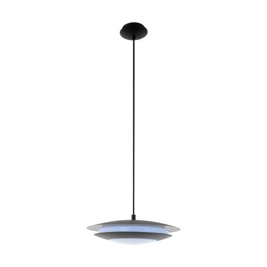 Eglo 96978 Moneva-C LED Hängeleuchte Connect 18W schwarz weiss