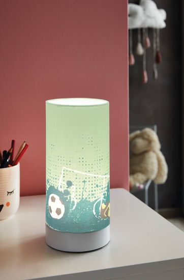 EGLO 97763 TABARA LED Tischleuchte grün 6W 540Lm 3000K warmweiss