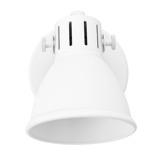 Eglo 98393 SERAS 1 LED GU10 Wandleuchte 1x3W Ø100mm Weiss