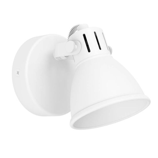 Eglo 98393 SERAS 1 LED GU10 Wandleuchte 1x3W Ø100mm Weiss